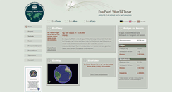 Desktop Screenshot of ecofuel-world-tour.com