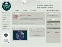 Tablet Screenshot of ecofuel-world-tour.com